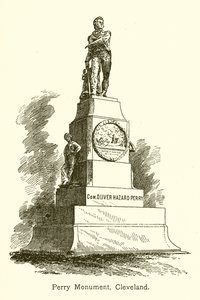 Monumento a Perry, Cleveland, Lago Erie de American School