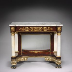 Mesa de vestíbulo, Joseph Meeks and Sons, c.1829-1835 de American School