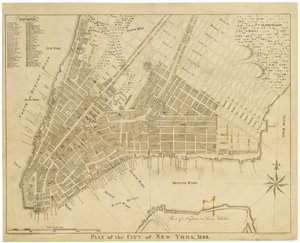 Plano de la Ciudad de Nueva York de American School