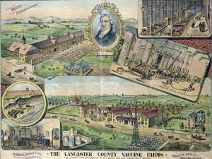 Plano de las granjas de vacunas del condado de Lancaster, Nebraska de American School