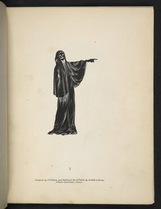 Lámina 2. Un fantasma de negro, de 