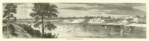 Port Hudson desde la orilla opuesta, mayo 1863 de American School