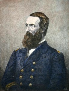 Retrato de David Dixon Porter (1813-91), Almirante de la Marina Federal