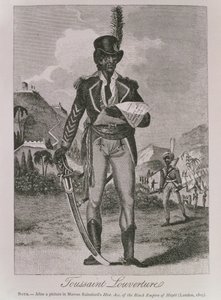 Retrato de François Dominique Toussaint-Louverture (c.1743-1803) (grabado)