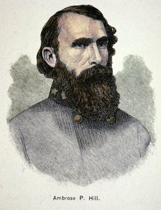Retrato del General Ambrose P. Hill de American School
