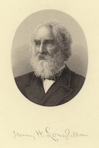 Retrato de Henry Wadsworth Longfellow de American School
