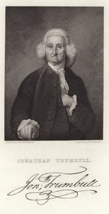 Retrato de Jonathan Trumbell de American School