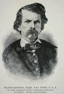 Retrato del General Mayor Earl Van Dorn de American School