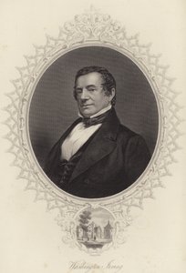 Retrato de Washington Irving de American School