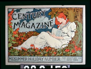 Póster publicitario de Century Magazine, Número de Vacaciones de Verano, Nueva York