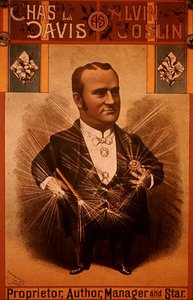 Póster publicitario de Chas L. Davis como Alvin Joslin de American School