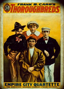 Póster de los Pura Sangre de Frank B. Carr