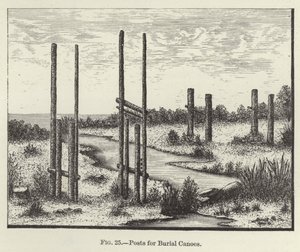 Postes para canoas funerarias de American School