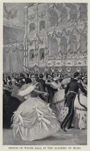 Baile del Príncipe de Gales en la Academia de Música de American School