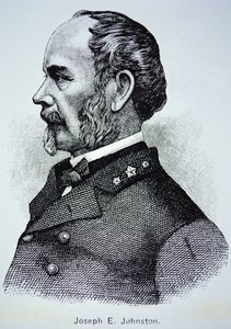 Retrato del General Joseph E. Johnston (1807-1891) de American School