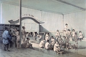 Baño Público en Simoda, 1856 de American School