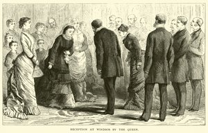 Recepción en Windsor por la Reina