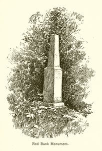 Monumento a Red Bank, Valley Forge de American School