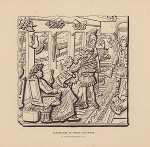 Investigaciones sobre los ferrocarriles romanos (litografía) de American School