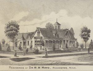 Residencia del Dr. W W Mayo, Rochester, Minnesota, EE.UU. de American School