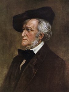 Richard Wagner (litografía) de American School