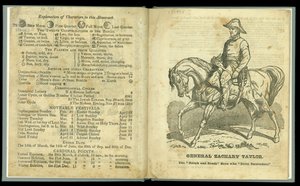 Almanaque Rough and Ready para 1848, publicado en 1847 de American School