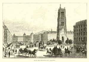 Rue de Rivoli, San Jaques de American School