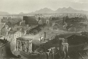 Ruinas de la antigua Roma