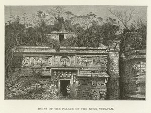 Ruinas del Palacio de las Monjas, Yucatán