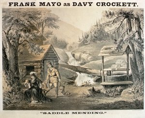 Reparación de Sillas, Póster para Davy Crockett protagonizado por Frank Mayo