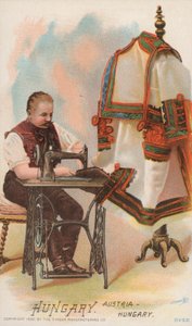 Máquina de coser, Hungría, Austria-Hungría de American School
