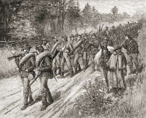 El Ejército de Sherman en la marcha hacia el mar en 1865, de 