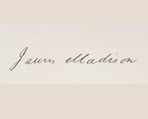 Firma de James Madison