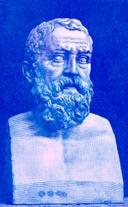 Solón, ilustración de History of Greece de Victor Duruy, publicado en 1890