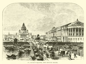 Plaza de San Isaac y Casa del Senado