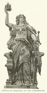 Estatua de Germania en el Niederwald