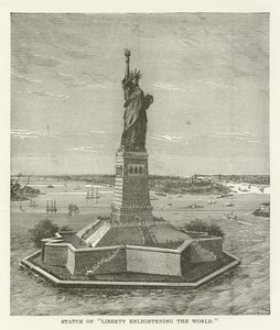 Estatua de la Libertad Iluminando el Mundo de American School