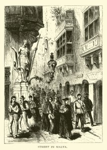 Calle en Malta de American School