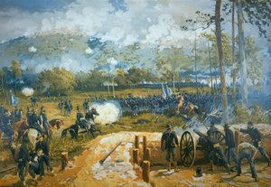 La Batalla de la Montaña Kenesaw, 27 de junio de 1864 de American School