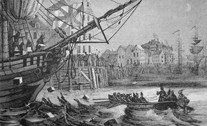 El Boston Tea Party de American School
