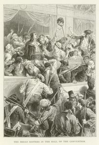 Los amotinados del pan en el Salón de la Convención de American School