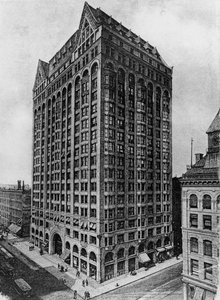 El edificio del Capitolio, también conocido como el Templo Masónico, Chicago, 1892-1939