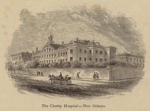 The Charity Hospital, Nueva Orleans (grabado)