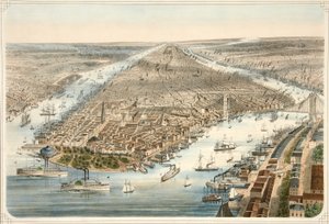 La ciudad de Nueva York, pub. 1876