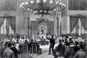La Convención Nacional de Color en Sesión, Nashville, Tennessee, 5-7 de abril de 1876, de 