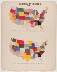 [El Negro de Georgia] Migración de Negros de American School