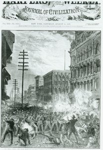 La gran huelga: El sexto regimiento de Maryland luchando a través de Baltimore, de 