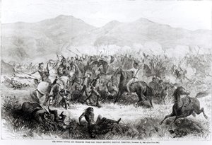 La Batalla y Masacre India cerca del Fuerte Philip Kearney, Territorio de Dakota, 21 de diciembre de 1866