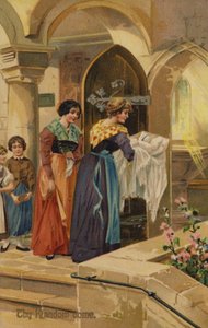 El Padre Nuestro, Venga a nosotros tu Reino (cromolito) de American School