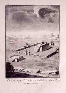 El Templo Principal de México, dedicado a los Dioses de la Guerra, de 
